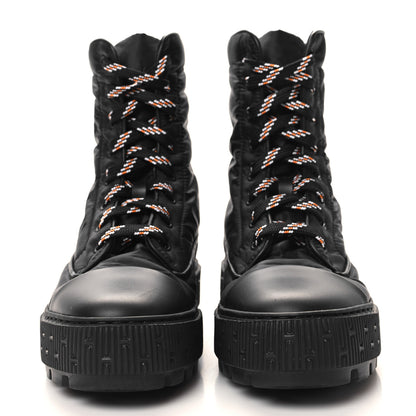 Hermes Calfskin Parachute Fresh Ankle Boots 36.5 Black 2 of 8