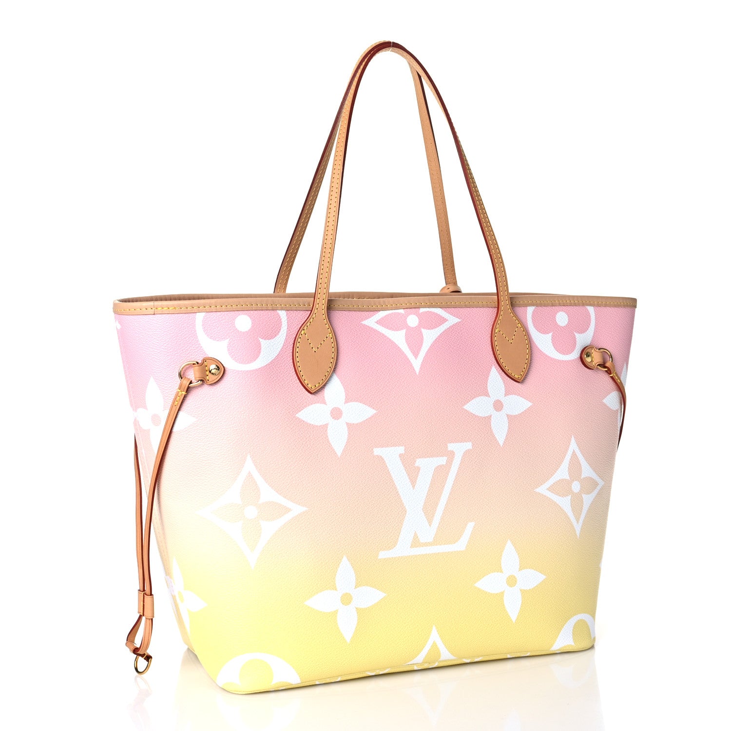 Louis Vuitton Monogram Giant By The Pool Neverfull MM Light Pink 4 of 9