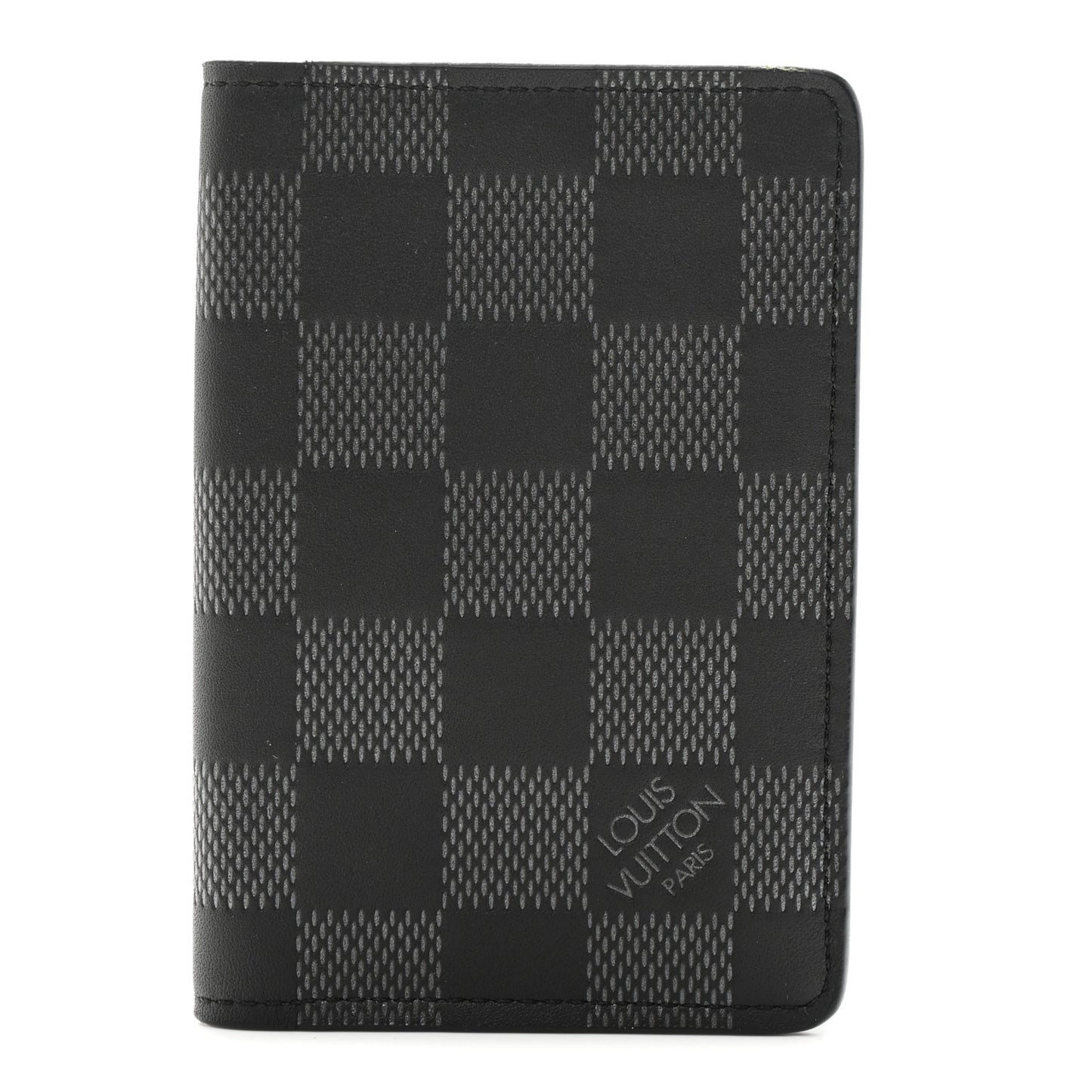Damier Infini Pocket Organizer Onyx