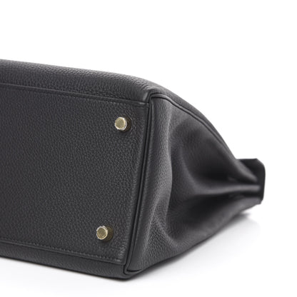 Hermes Togo Kelly Retourne 35 Black 10 of 11