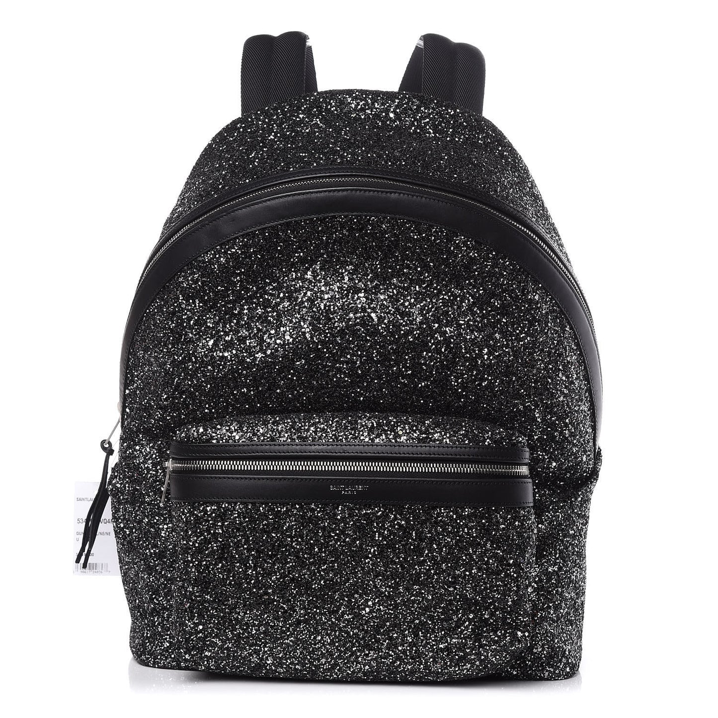 Glitter Canvas City Backpack Gun Metal