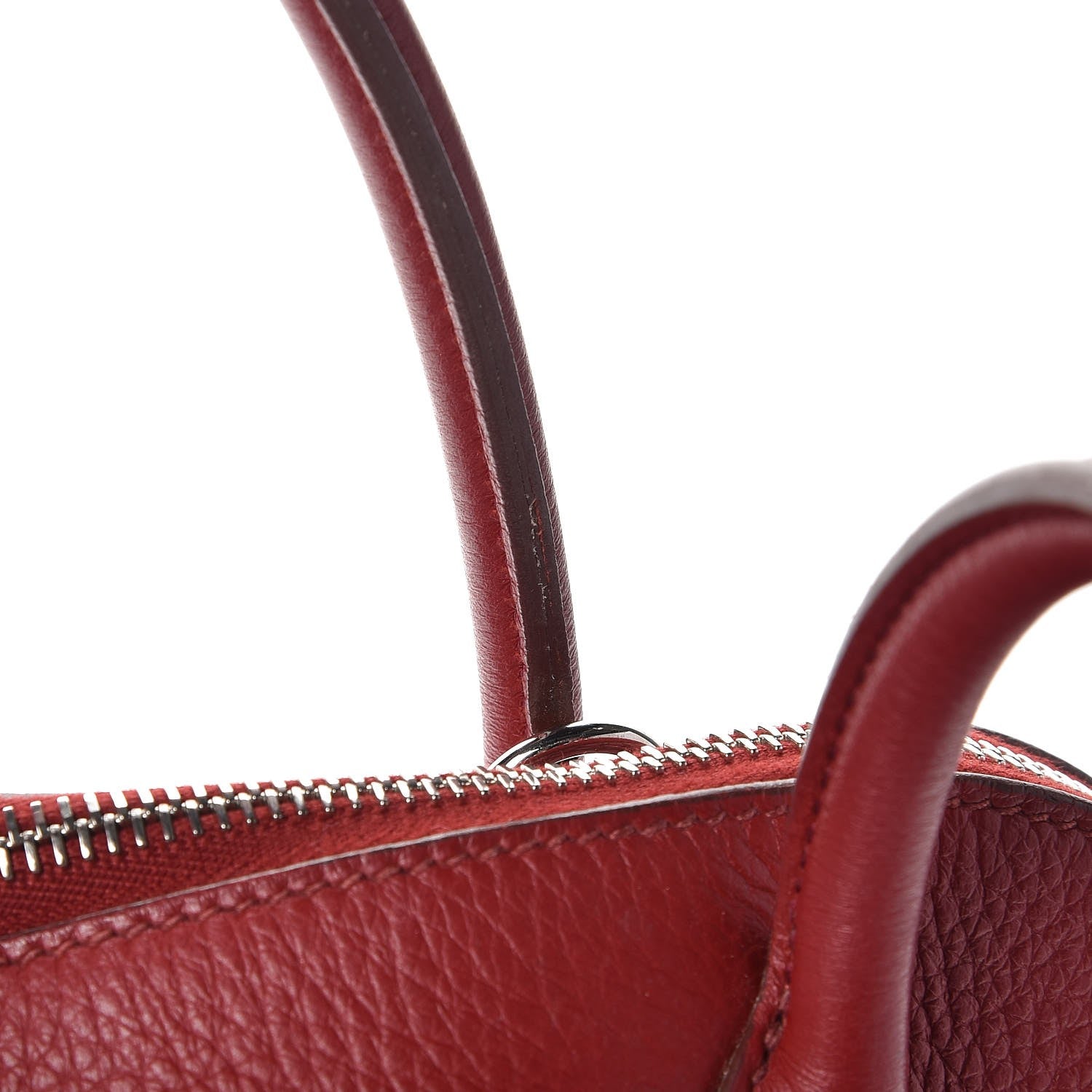 Hermes Taurillon Clemence Bolide 31 Rouge Garance 11 of 16
