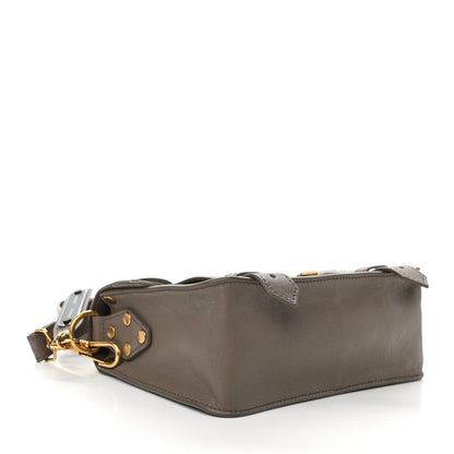 Proenza Schouler Lambskin PS1 Mini Pouch Messenger Smoke 3 of 8