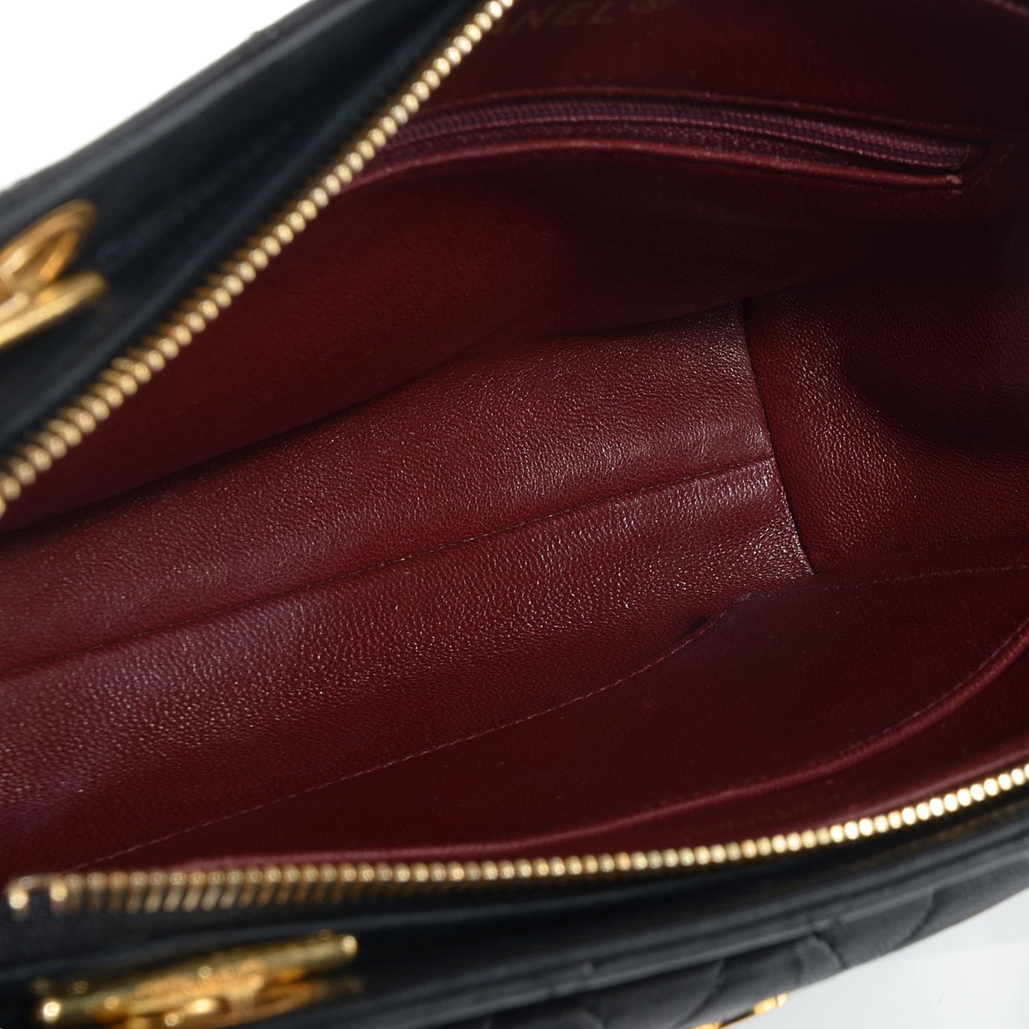 Lambskin Shoulder Bag Black