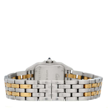 Cartier Stainless Steel 18K Yellow Gold 22mm Panthere Quartz Watch 3 of 4