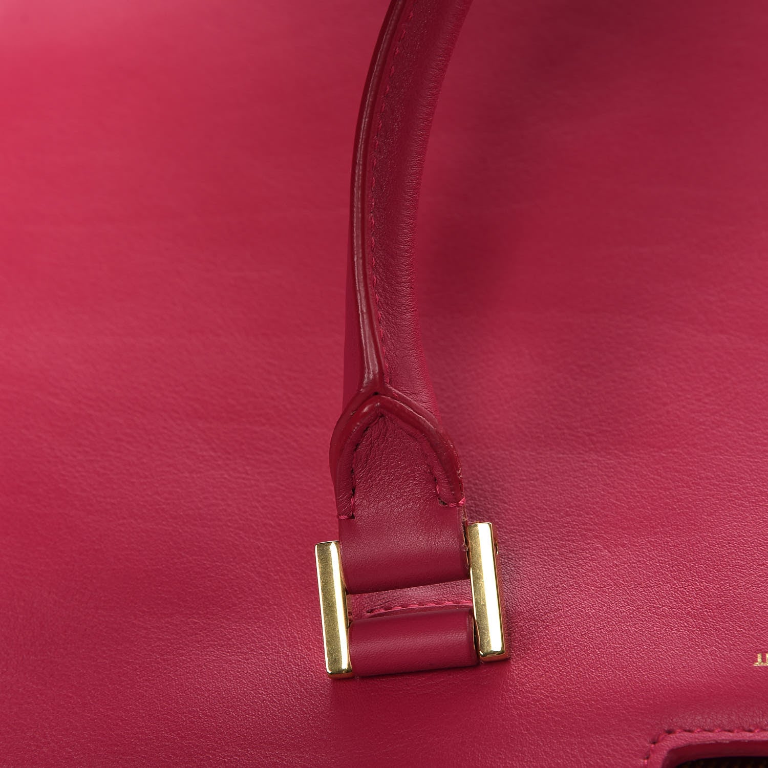 Saint Laurent Calfskin Medium Classic Y Cabas Fuchsia 9 of 14