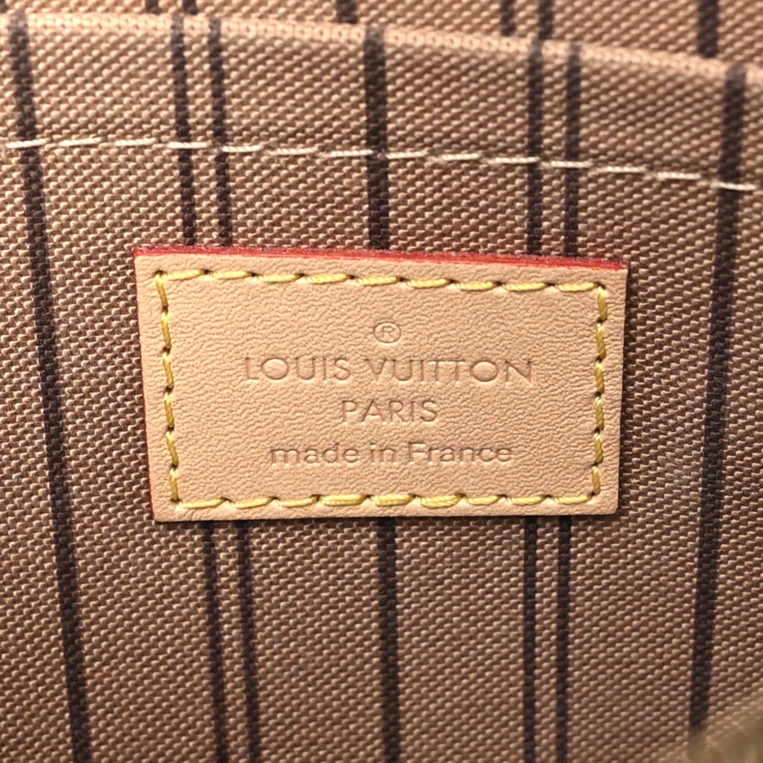 Louis Vuitton Monogram Neverfull MM GM Pochette 6 of 8