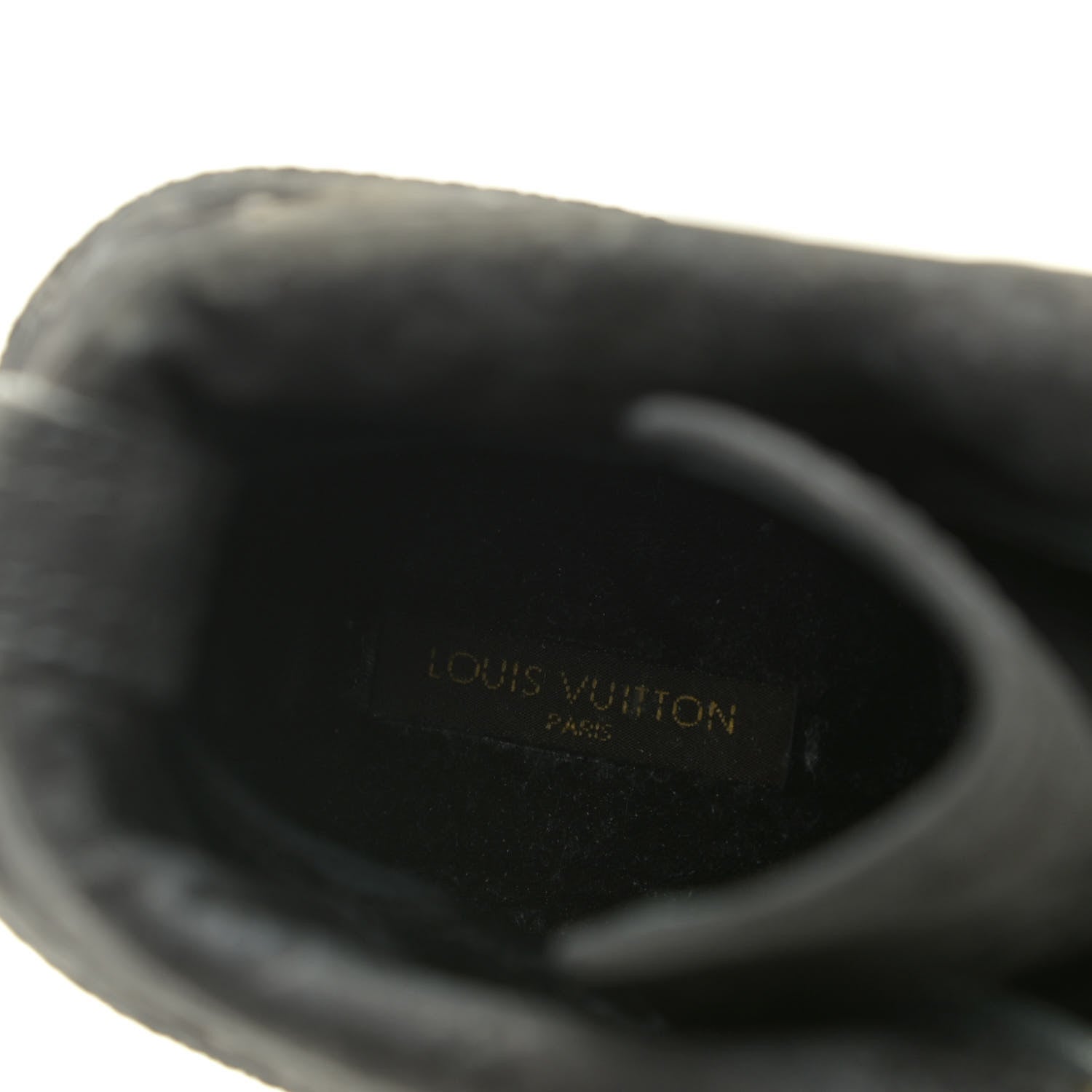 Louis Vuitton Suede Lace Up Ankle Boots 39 Black 14 of 14