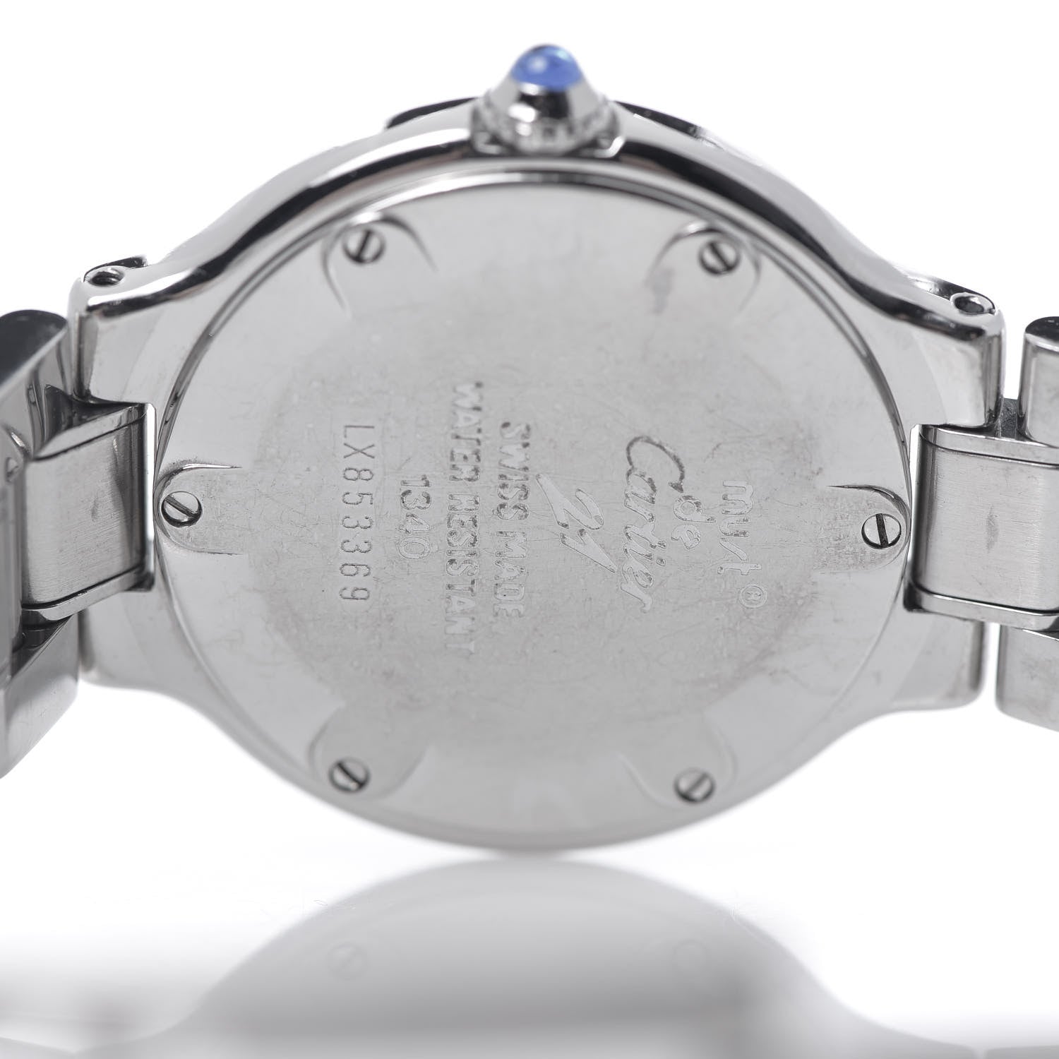 Cartier Stainless Steel 28mm Must De 21 Quartz Watch 5 of 9