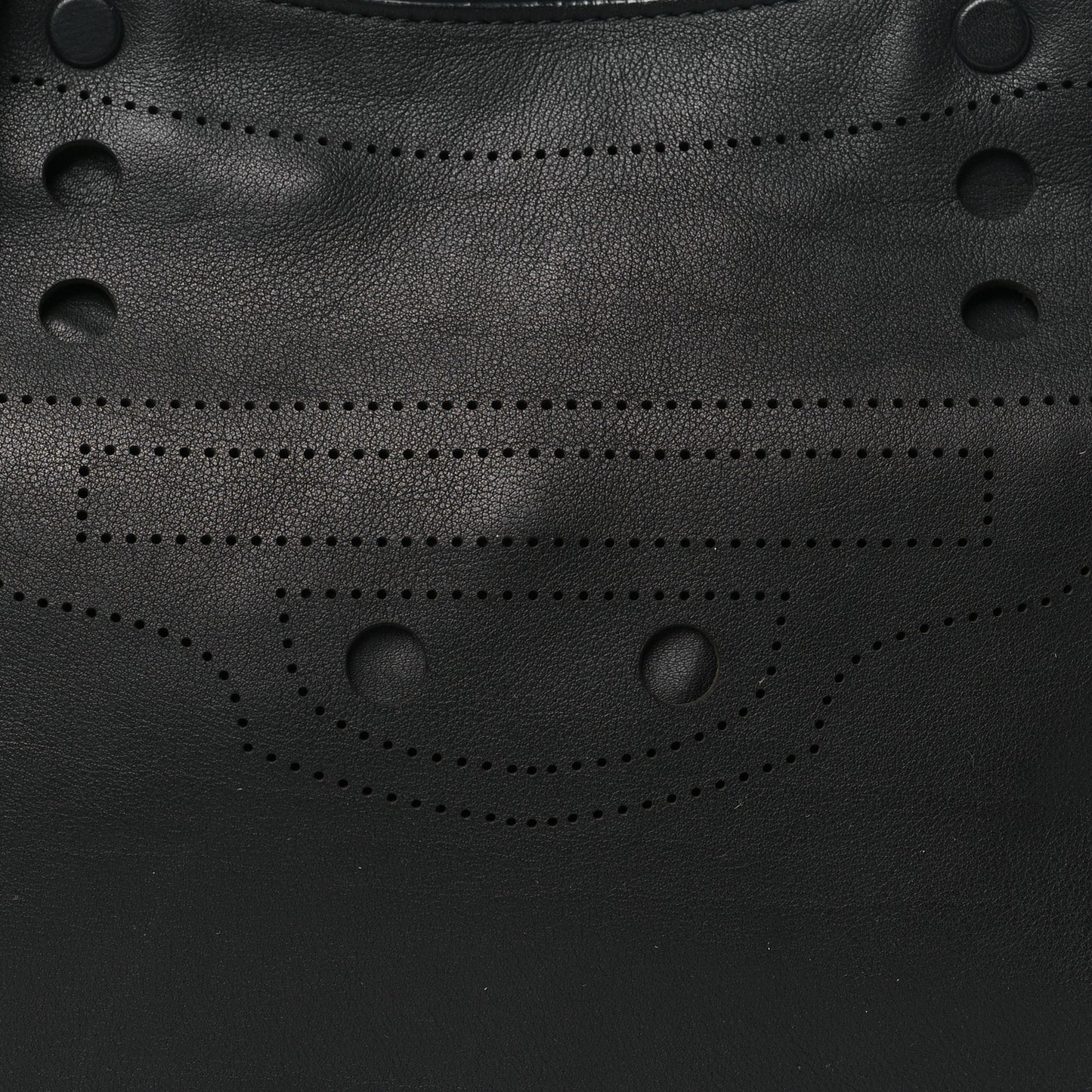Veau Soyeux Perforated Blackout Hardware S City Black