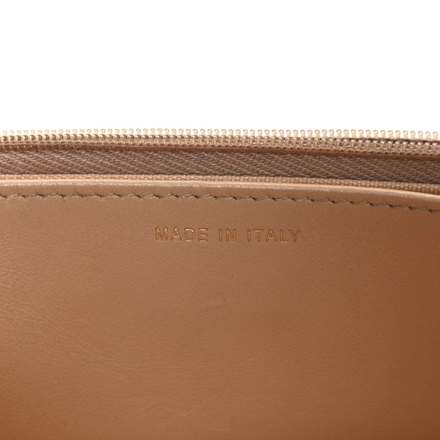 Chanel Caviar Quilted Wallet on Chain WOC Beige 7 of 12