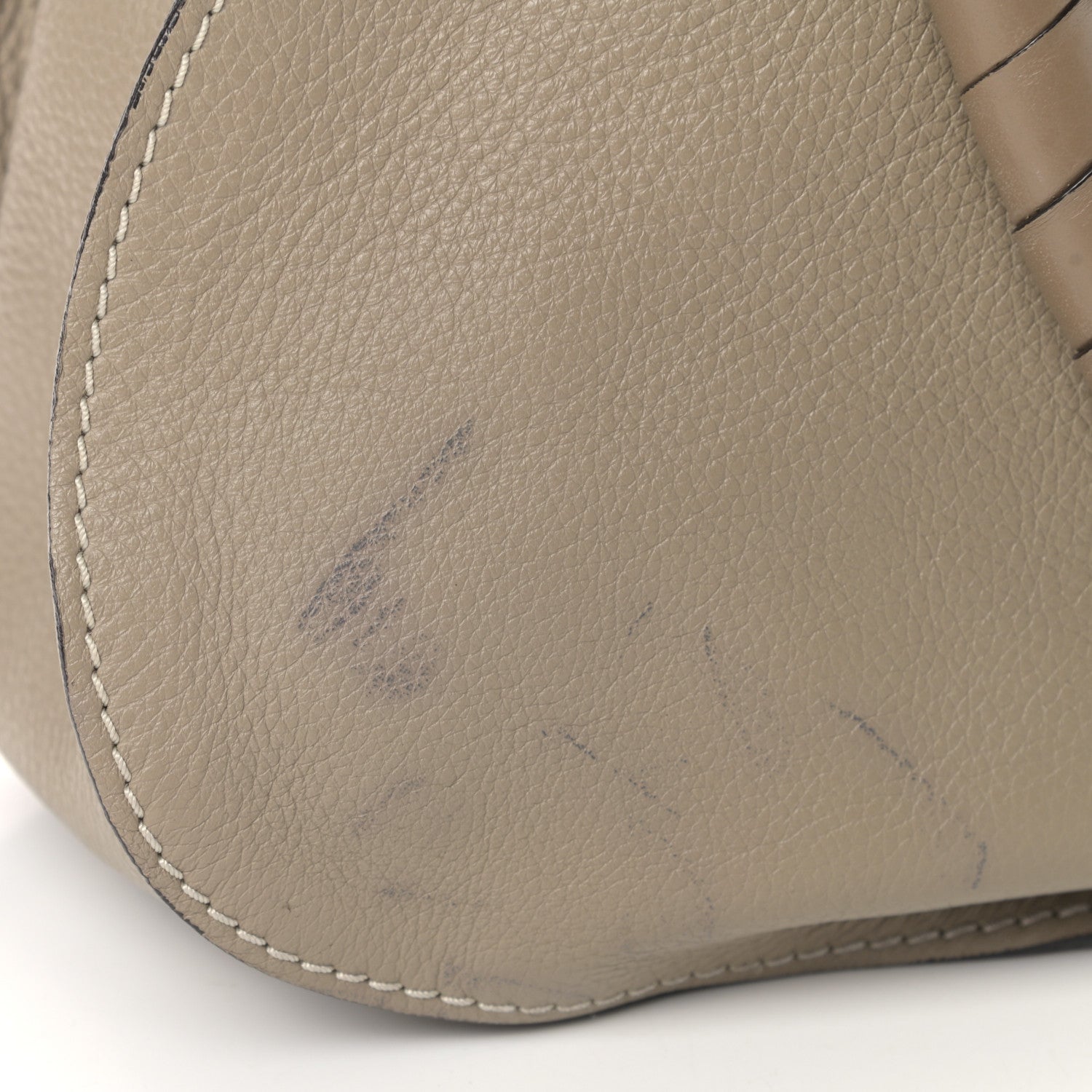 Chloe Calfskin Medium Marcie Satchel Beige 10 of 16