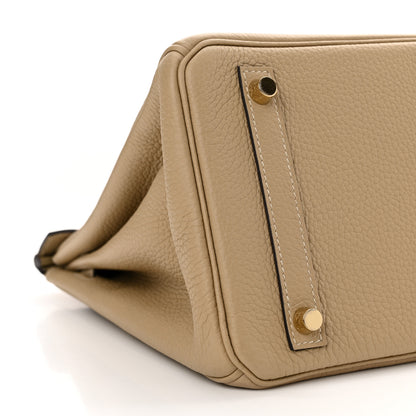 Hermes Taurillon Clemence Birkin 30 Trench 9 of 11