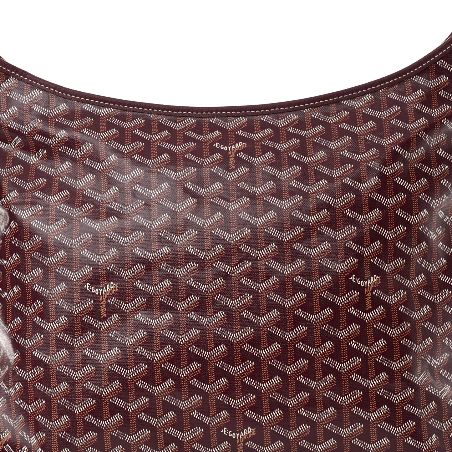 Goyardine Boheme Hobo Burgundy