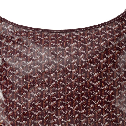 Goyard Goyardine Boheme Hobo Burgundy 9 of 11