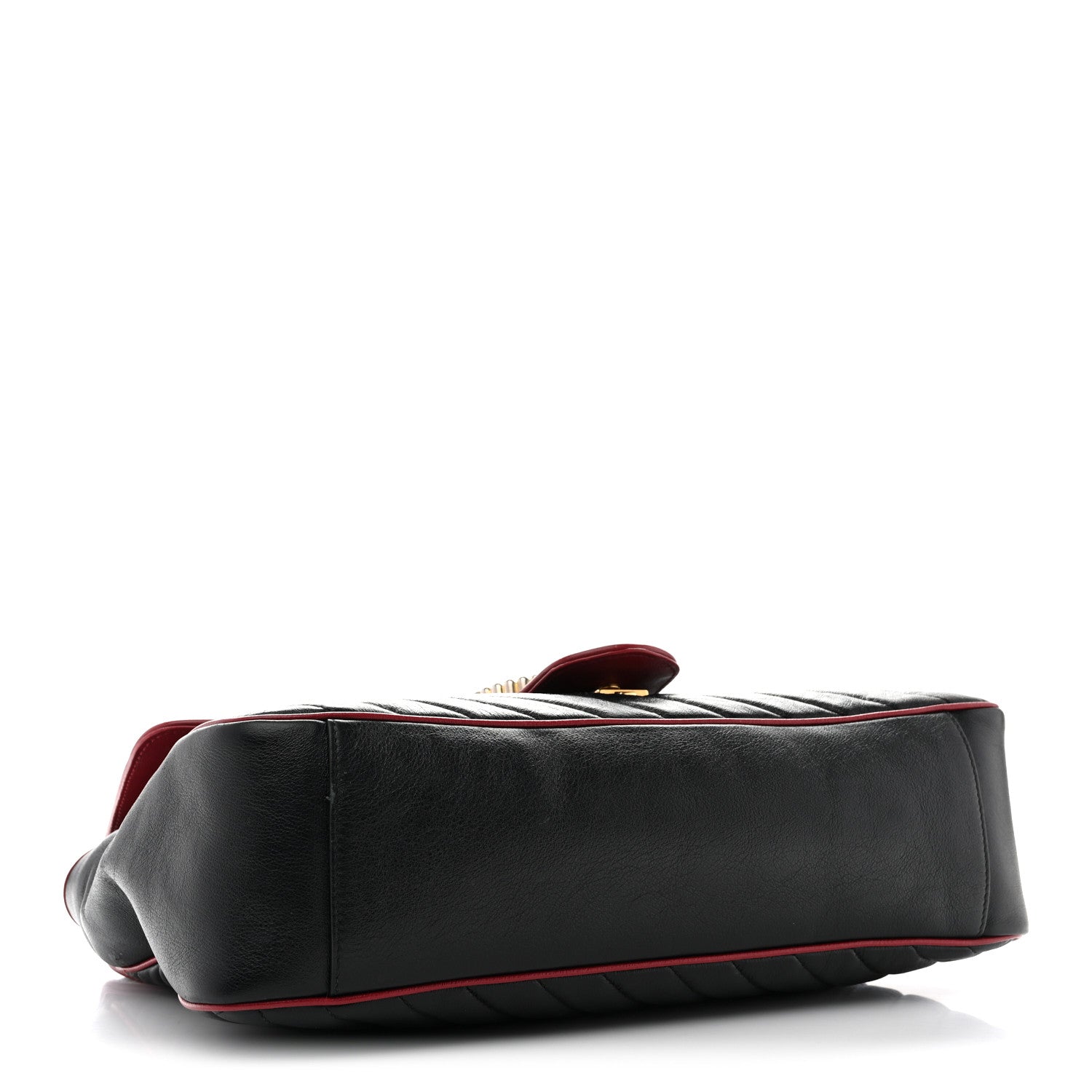 Gucci Vintage Effect Calfskin Matelasse Diagonal Large Torchon GG