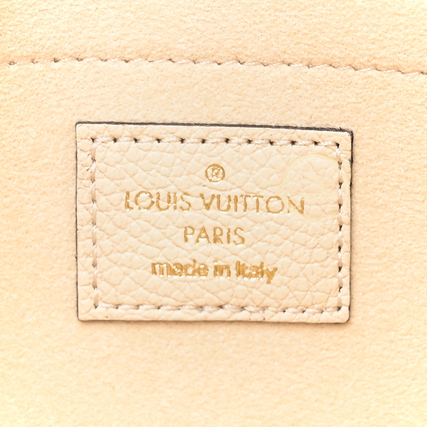 Empreinte Pochette Felicie Chain Wallet Cream