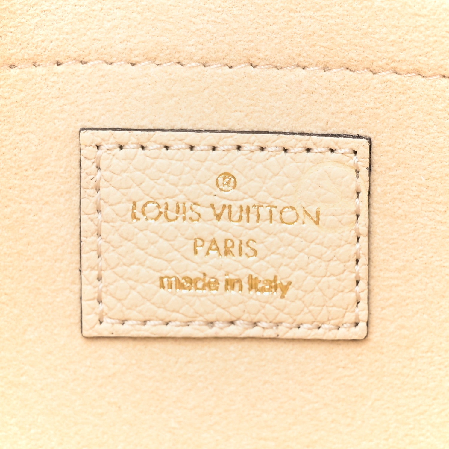 Louis Vuitton Empreinte Pochette Felicie Chain Wallet Cream 8 of 10