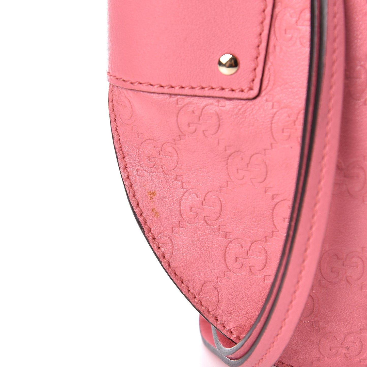 Guccissima Half Moon Hobo Sushi Pink