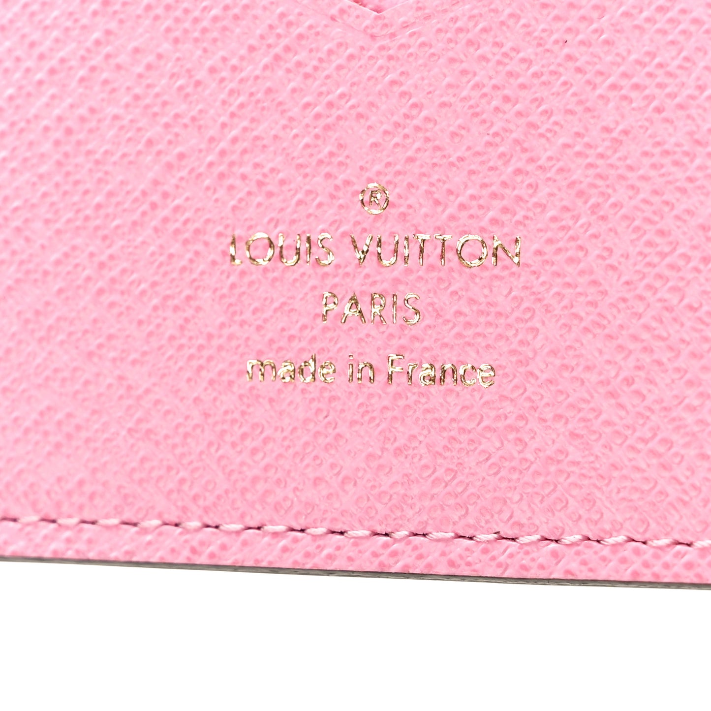 Monogram 2023 Christmas Animation Alpine Passport Cover Pink