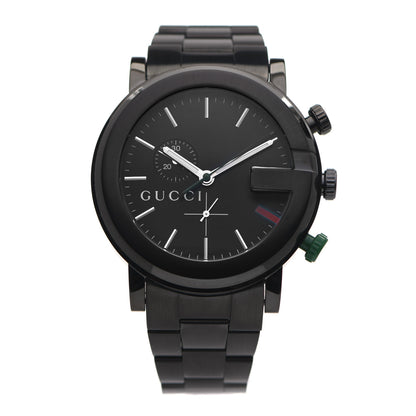 Gucci PVD Stainless Steel 44mm 101M G-Chrono Quartz Watch Black 1 of 5