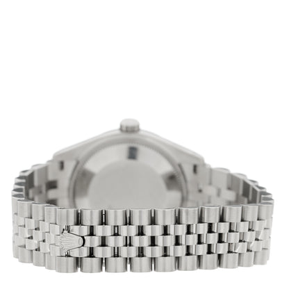 Rolex Stainless Steel 31mm Oyster Perpetual Datejust Watch Dark Grey Roman 278240 3 of 5