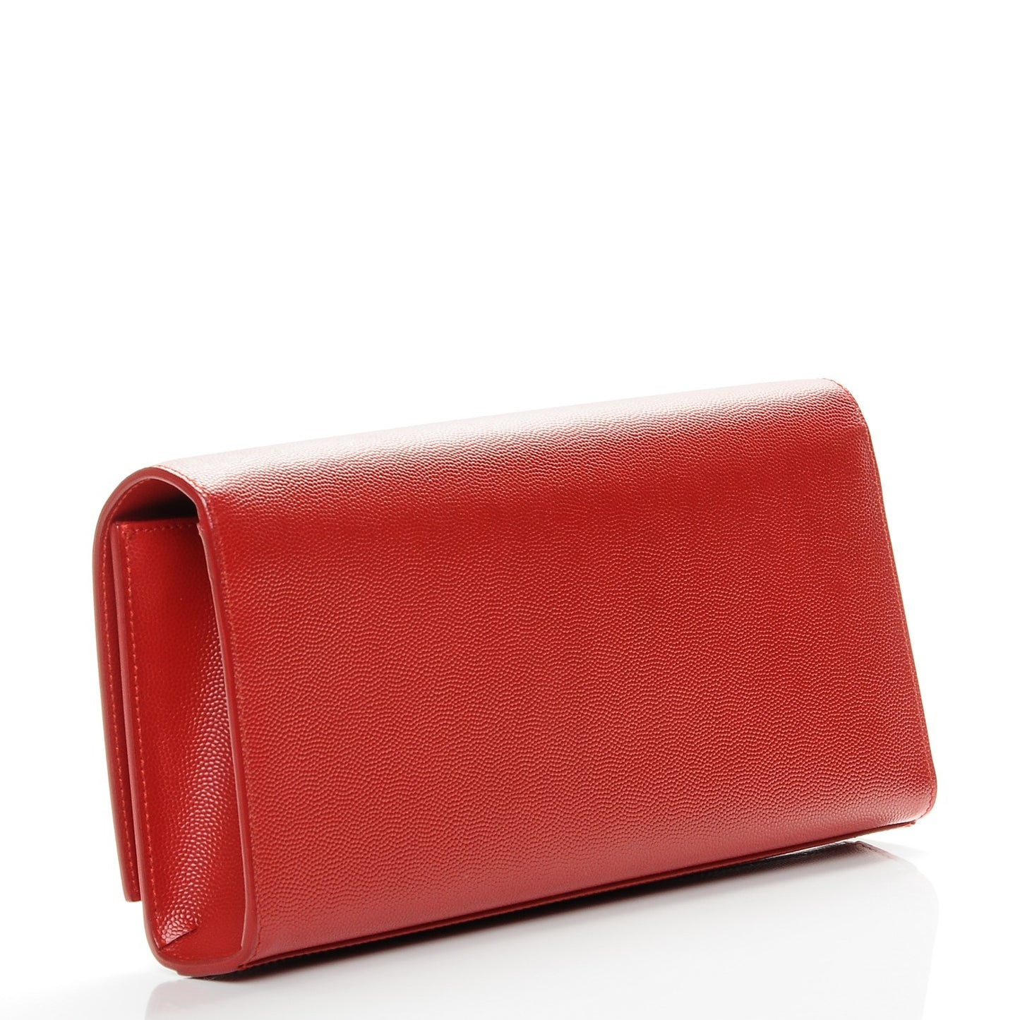 Grain De Poudre Classic Monogram Clutch Red
