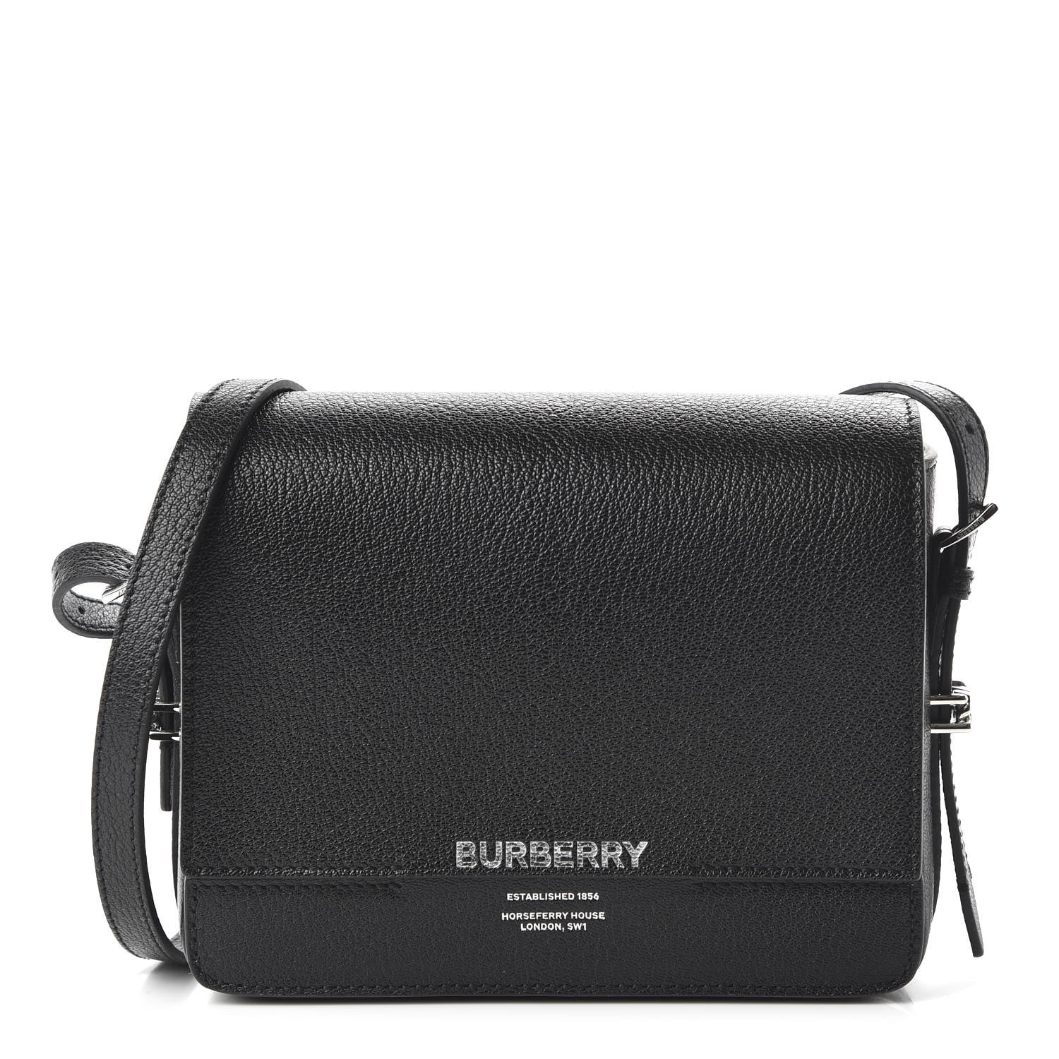 Burberry Goatskin Small Grace Bag Black 1 of 9