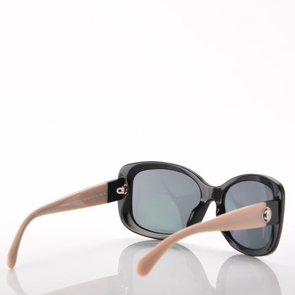 Chanel CC Sunglasses 5322-A Black Beige 4 of 8