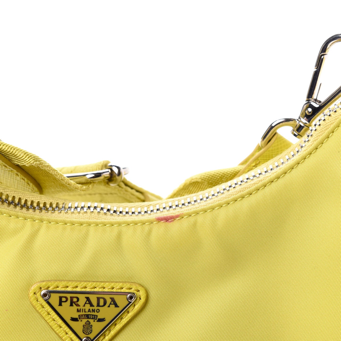 Nylon Saffiano Re-Edition 2005 Shoulder Bag Ananas