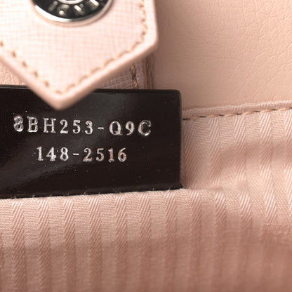 Fendi Vitello Elite Monster Petite 2Jours Tote Rosa Plaster 7 of 10