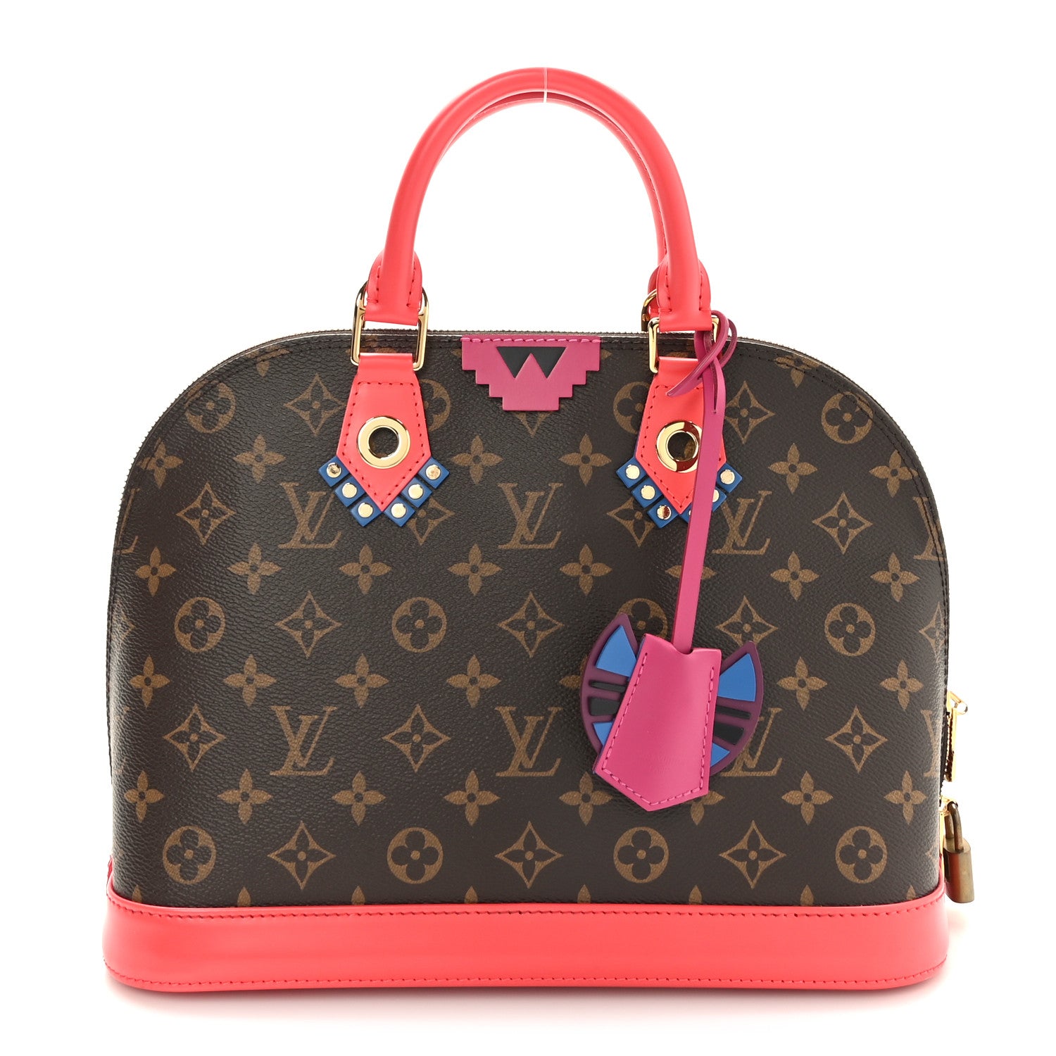 Louis Vuitton Monogram Totem Alma PM Flamingo 1 of 8