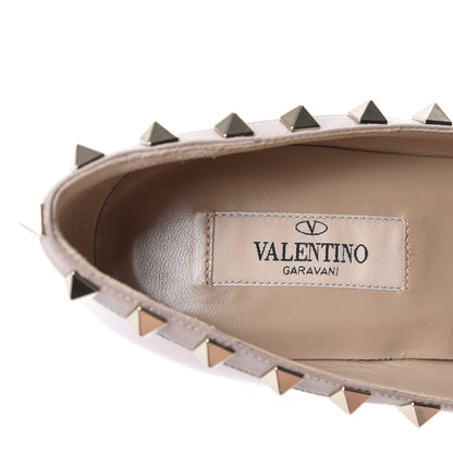 Valentino Garavani Patent Rockstud 100mm Pumps 36 Water Rose Poudre 6 of 9