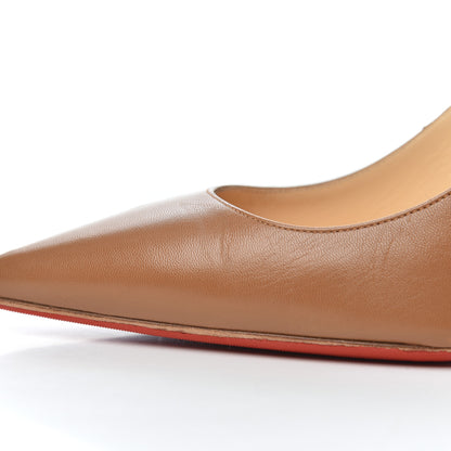 Christian Louboutin Kid Decollete 554 100 Pumps 38.5 Noisette 14 of 22
