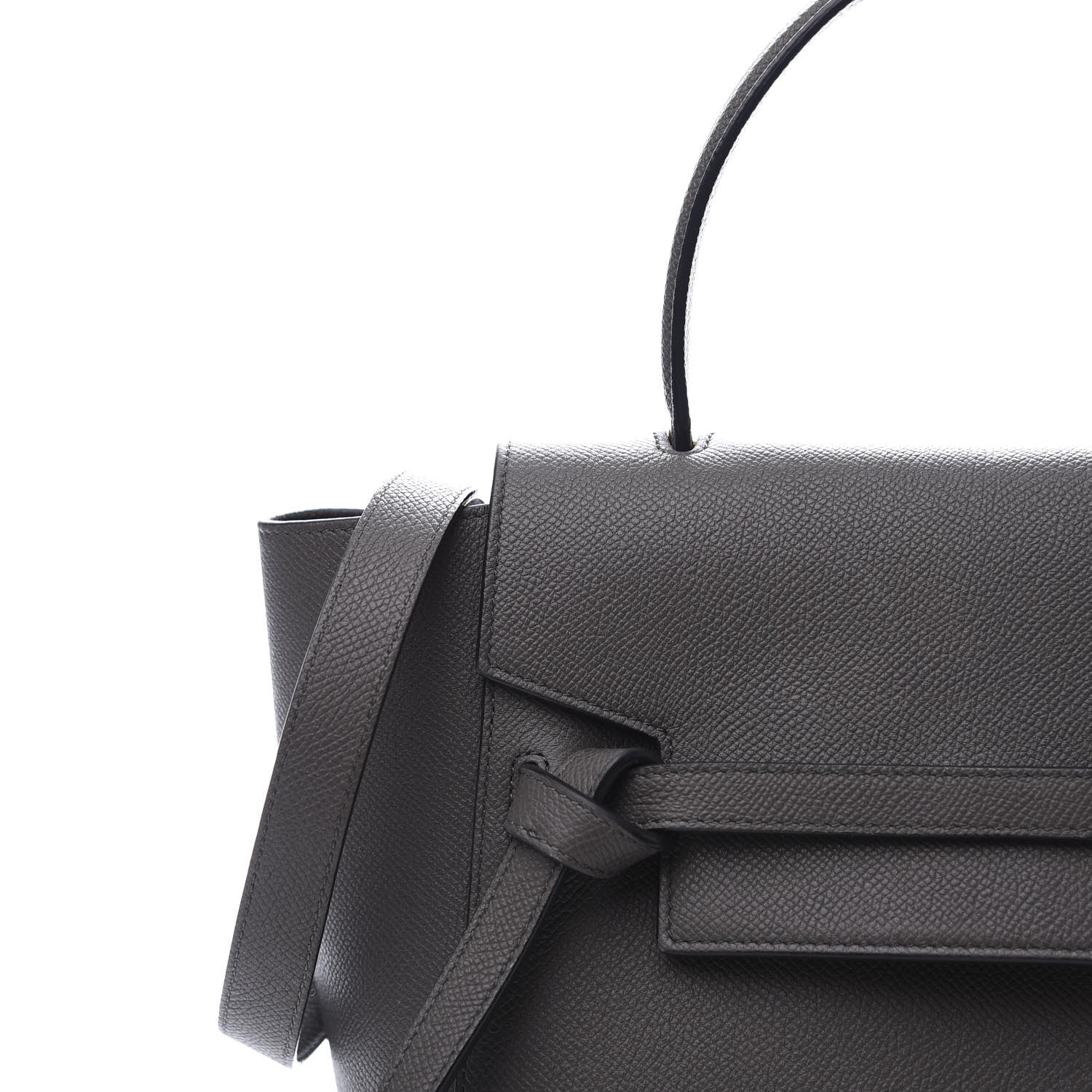 Celine Baby Grained Calfskin Micro Belt Bag Grey 9 of 9