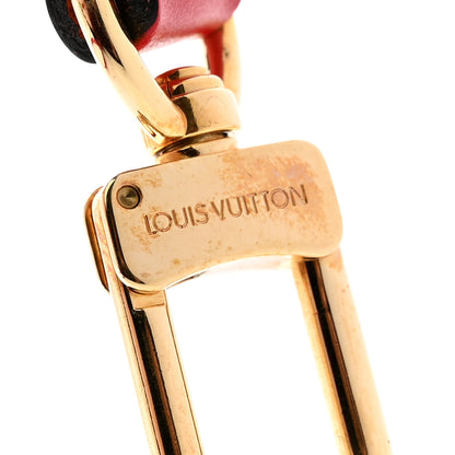 Louis Vuitton Calfskin 16mm Adjustable Shoulder Strap Red 3 of 4