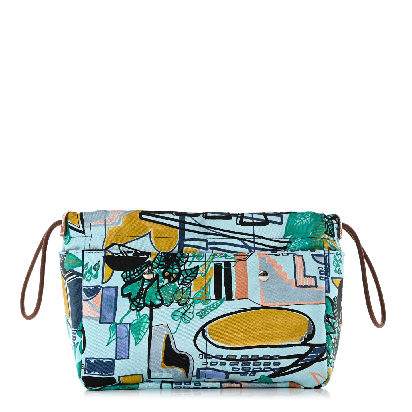 Silk Musardine Barenia Fourbi 20 PM Bag Insert Gold