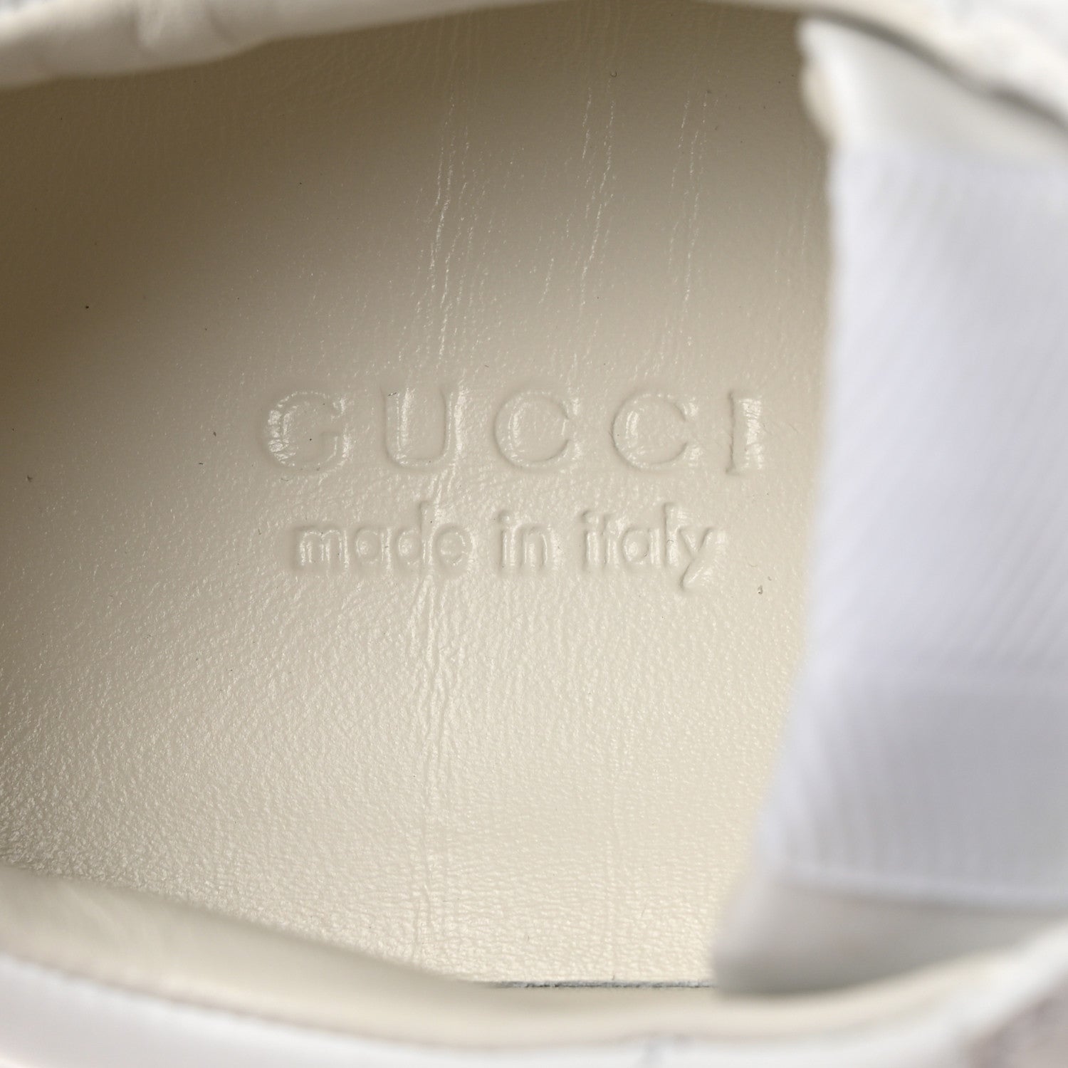 Gucci Calfskin Worldwide Womens Rhyton Sneakers 35.5 Great White 7 of 9