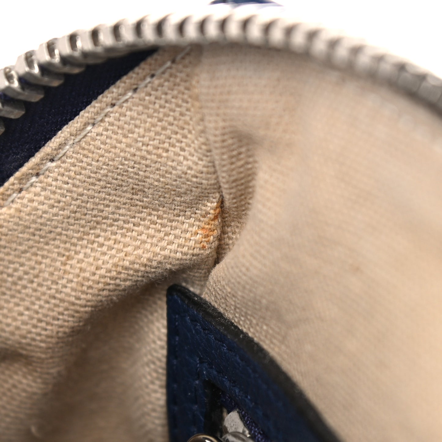 Sugar Goatskin Mini Antigona Navy