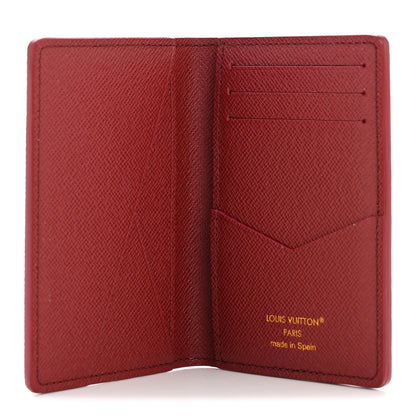 Louis Vuitton Monogram Heritage Pocket Organizer Red Stripes 5 of 6