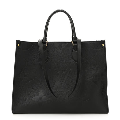 Louis Vuitton Empreinte Monogram Giant Onthego MM Black 1 of 10