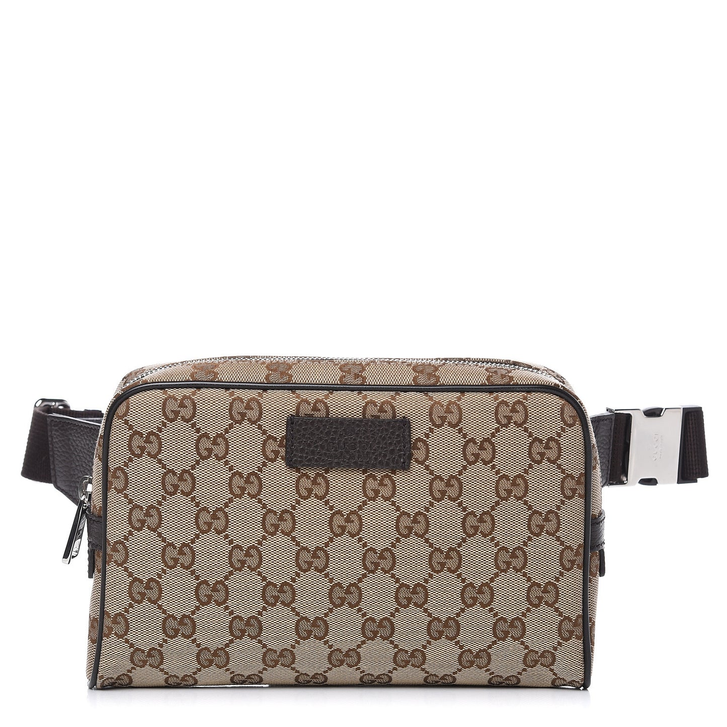 Monogram Belt Bag Dark Brown