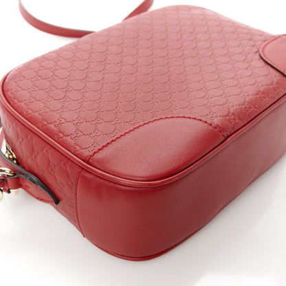 Gucci Microguccissima Mini Bree Messenger Bag Red 12 of 12