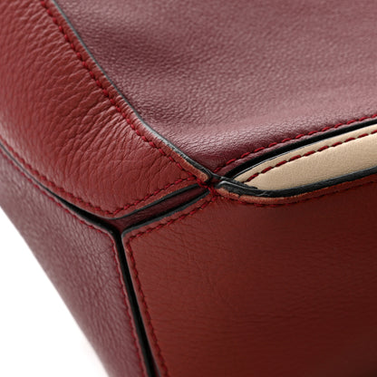 Loewe Calfskin Small Puzzle Bag Wine Garnet 10 of 13