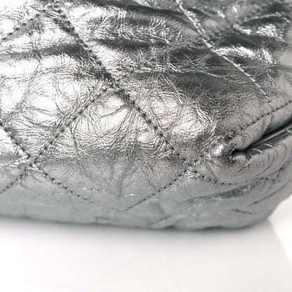 Chanel Crackled Aged Calfskin Big Bang Flap Silver 11 of 11