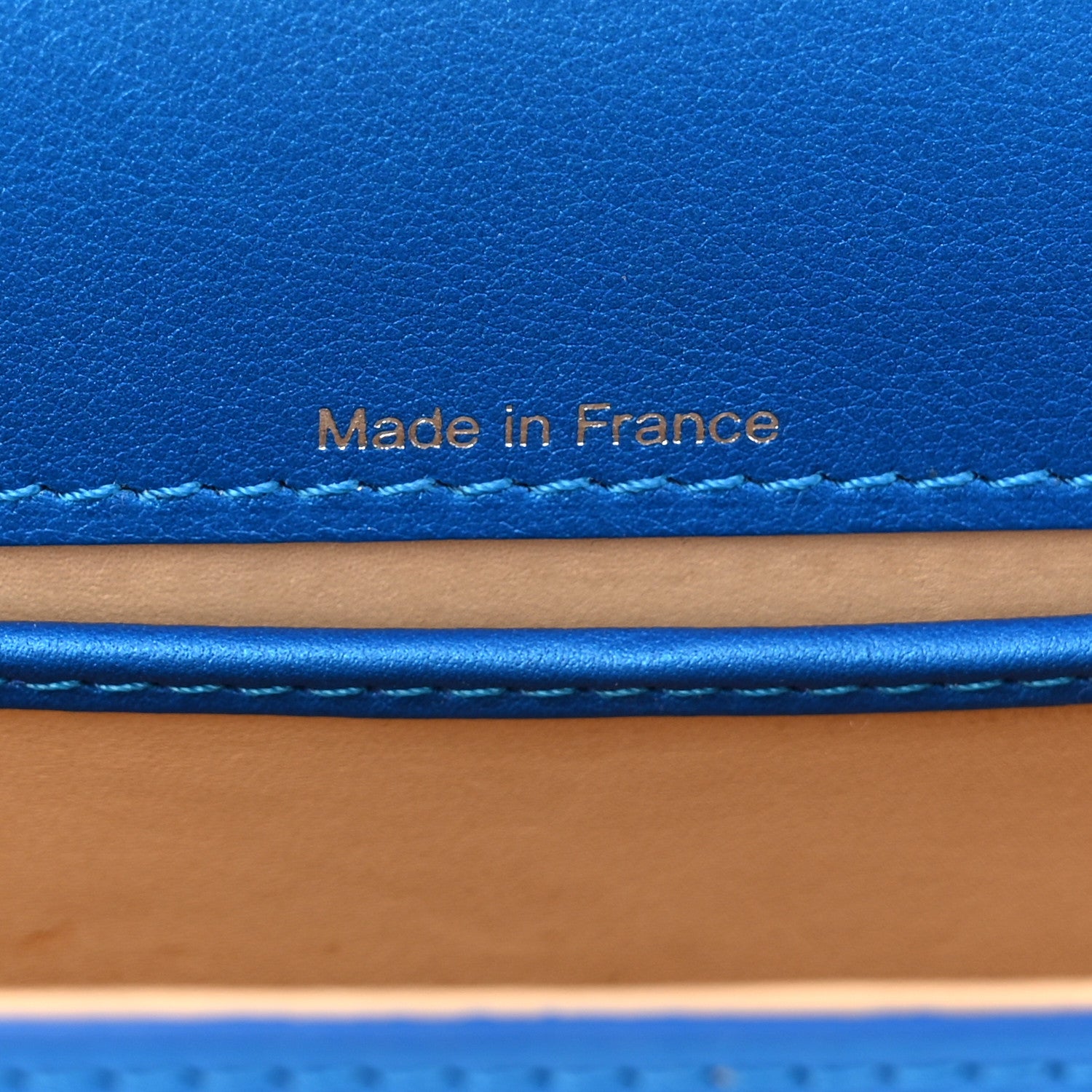 Delvaux Calfskin Mini Madame Crossbody Satin Electric 6 of 13