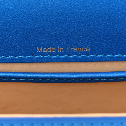 Delvaux Calfskin Mini Madame Crossbody Satin Electric 6 of 13