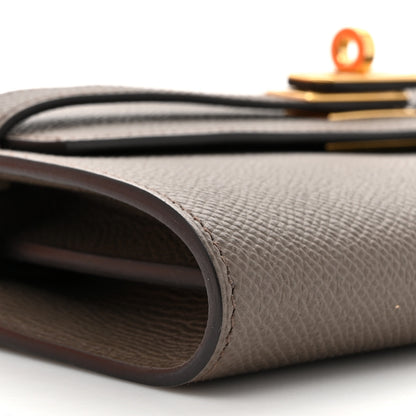 Hermes Epsom Kelly To Go Wallet Etain 10 of 11