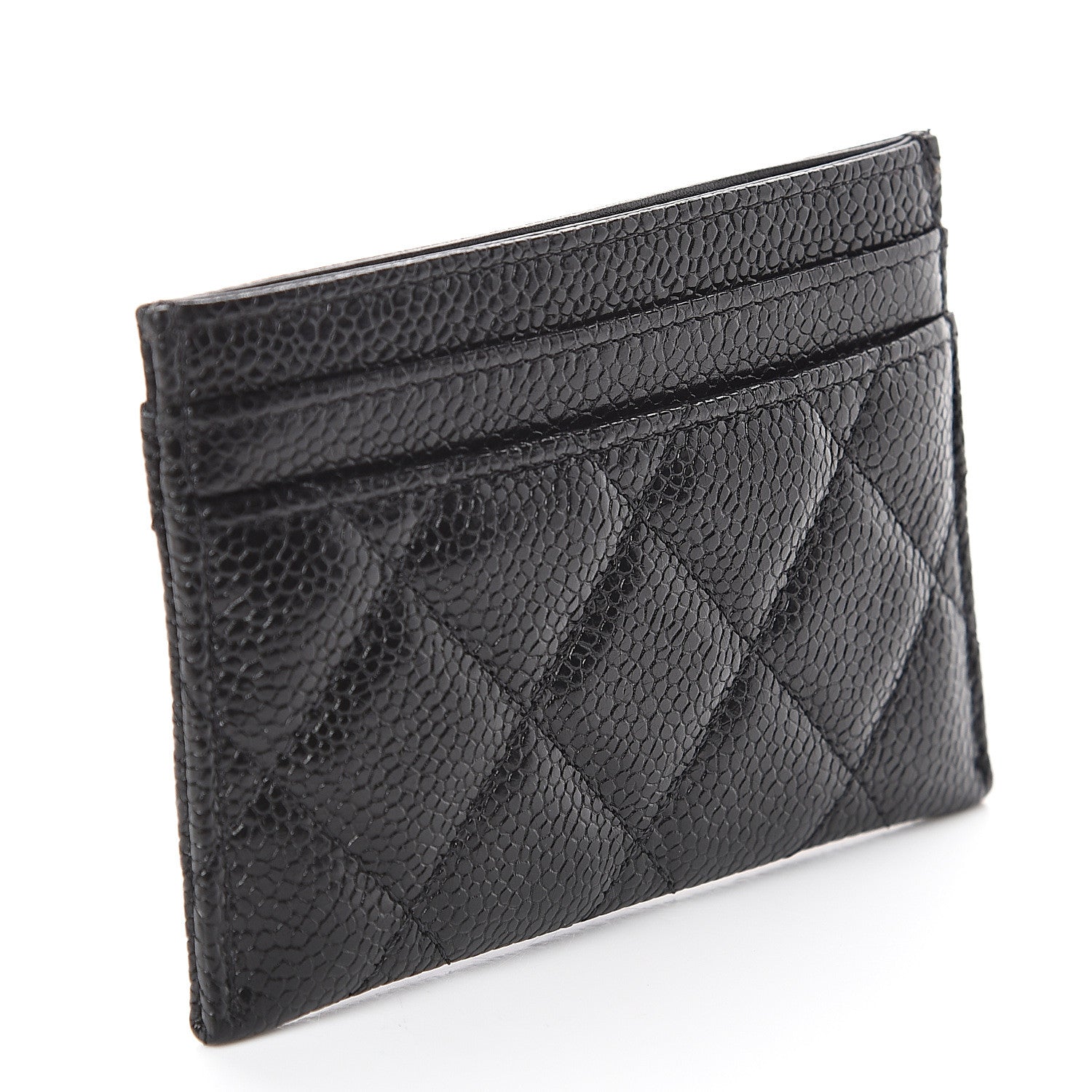 Chanel Caviar Quilted Incognito Card Holder Black 2 of 8