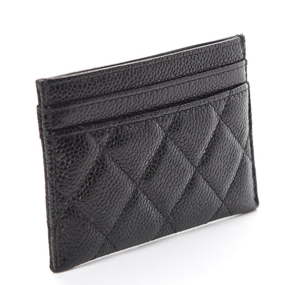 Chanel Caviar Quilted Incognito Card Holder Black 2 of 8